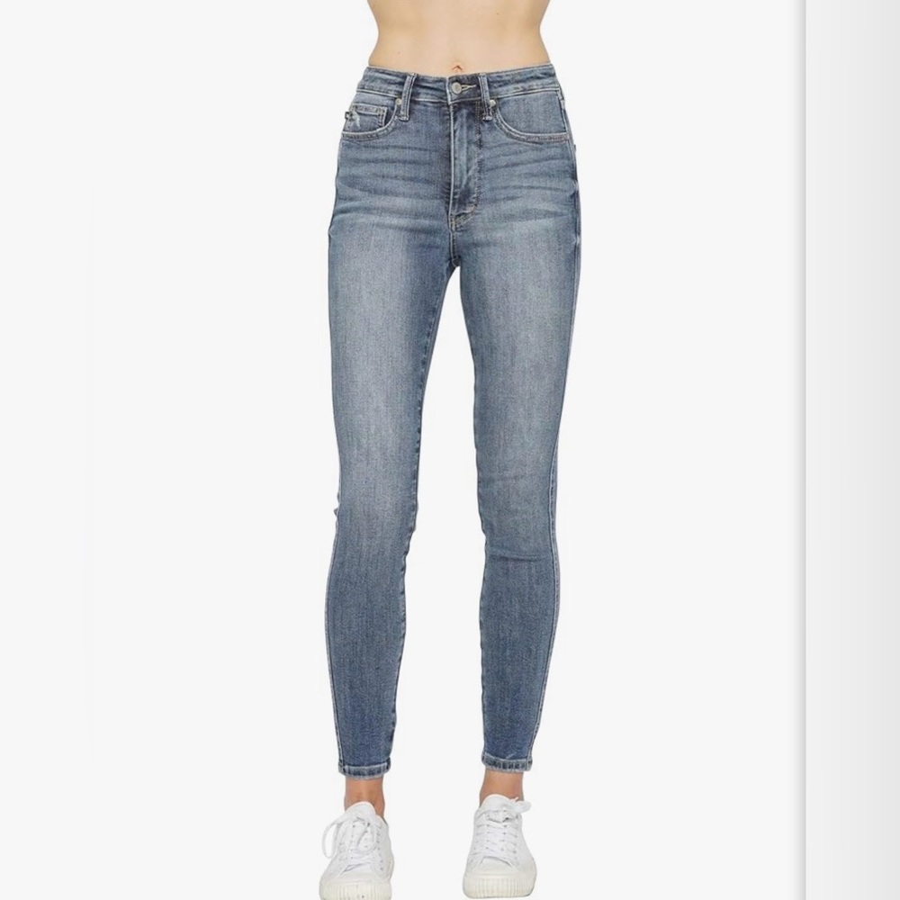 High Waisted Tummy Control Skinny Jeans